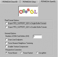 Permedia OpenGL