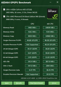 GeForce 405 GPGPU