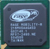 ATI Rage Mobility-M GPU