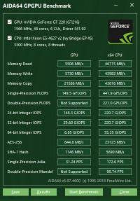 GeForce GT 220 GPGPU